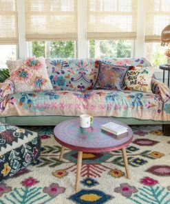 Natural Life Cream Shaggy Wool Rug NEW & TRENDING