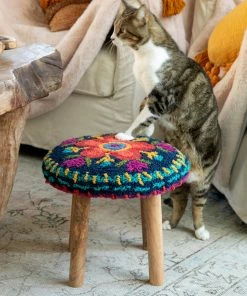 Natural Life Hooked Foot Stool Back To Campus 8 Natural Life Hooked Foot Stool Back To Campus