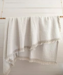 Natural Life Back To Campus Matelasse Coverlet