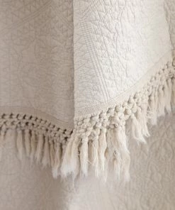 Natural Life Back To Campus Matelasse Coverlet