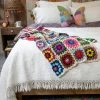 Natural Life Back To Campus Matelasse Coverlet