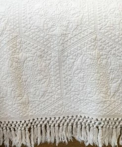 Natural Life Back To Campus Matelasse Coverlet