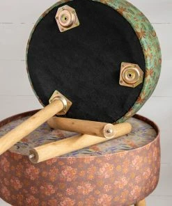 Natural Life Fabric Wrapped Side Table NEW & TRENDING 23 Natural Life Fabric Wrapped Side Table NEW & TRENDING