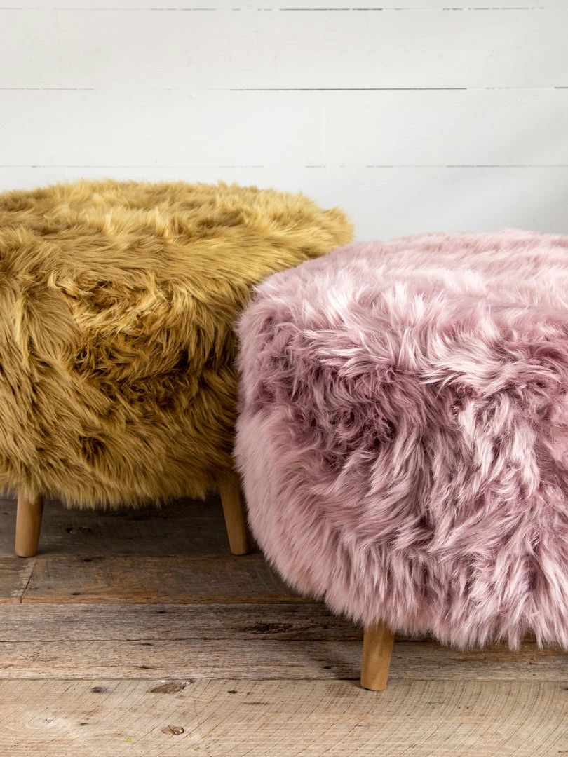 Natural Life Faux Fur Stool Back To Campus 6 Natural Life Faux Fur Stool Back To Campus