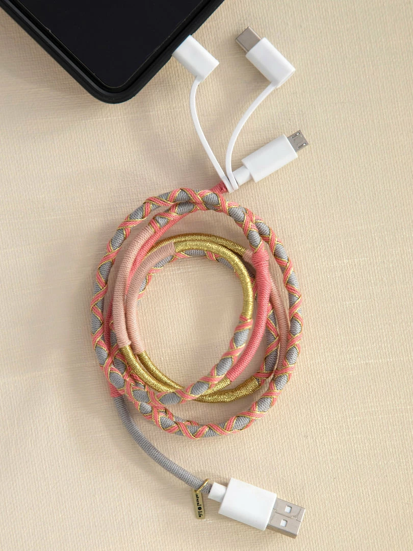 Natural Life 3in1 Charging Cord 3 Natural Life 3in1 Charging Cord