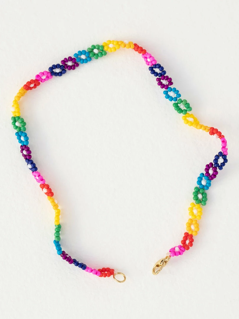 Natural Life Beaded Daisy Anklet Beach & Outdoors 5 Natural Life Beaded Daisy Anklet Beach & Outdoors