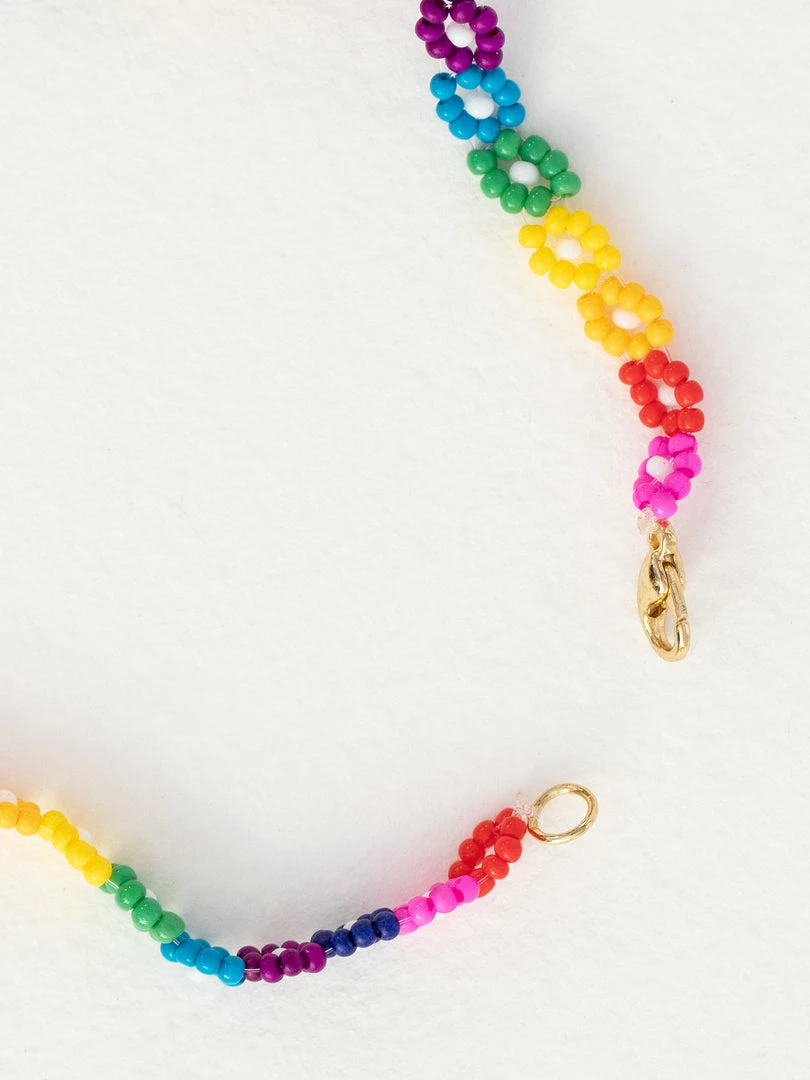 Natural Life Beaded Daisy Anklet Beach & Outdoors 6 Natural Life Beaded Daisy Anklet Beach & Outdoors