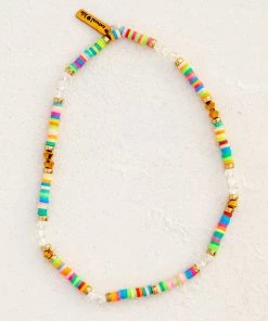 Natural Life Beach & Outdoors Beaded Disc Anklet