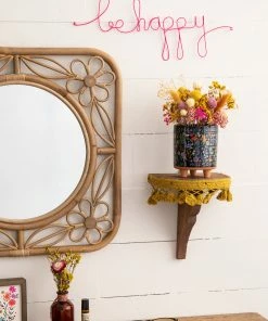 Natural Life Back To Campus Wire Word Wall Art