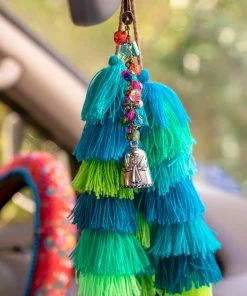 Natural Life Blessing Bell Car Charm