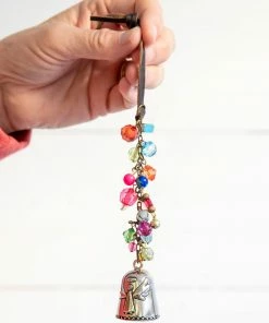 Natural Life Blessing Bell Car Charm
