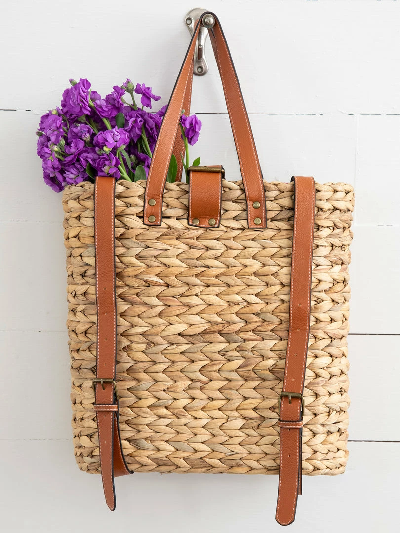 Natural Life Straw Backpack 3 Natural Life Straw Backpack