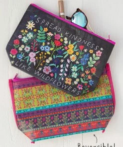 Natural Life Recycled Zip Pouch Back To Campus