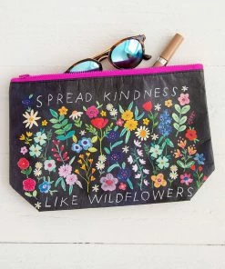 Natural Life Recycled Zip Pouch Back To Campus