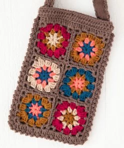Natural Life Crochet Crossbody Bag Back To Campus