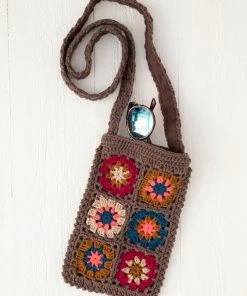 Natural Life Crochet Crossbody Bag Back To Campus