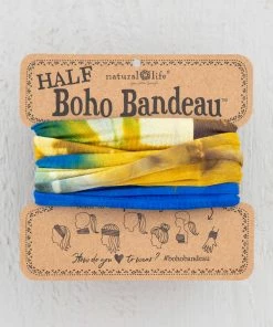 Natural Life Half Tie-Dye Boho Bandeau