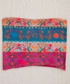 Natural Life Border Print Half Boho Bandeau 54 Natural Life Border Print Half Boho Bandeau