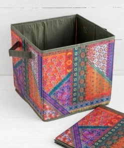 Natural Life Set Of 2 Storage Cubes NEW & TRENDING