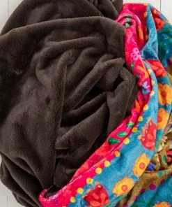 Natural Life Back To Campus Faux Fur Blanket