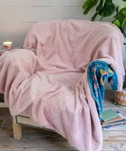 Natural Life Back To Campus Faux Fur Blanket