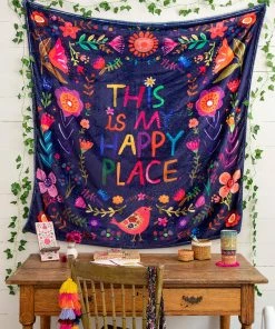 Natural Life Back To Campus Tapestry Blanket 53 Natural Life Back To Campus Tapestry Blanket