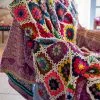 Natural Life Granny Square Crochet Blanket Back To Campus 2 Natural Life Granny Square Crochet Blanket Back To Campus