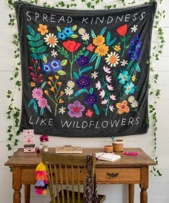 Natural Life Back To Campus Tapestry Blanket 58 Natural Life Back To Campus Tapestry Blanket