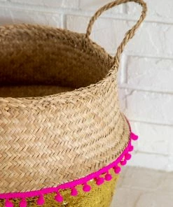 Natural Life Sequin Belly Basket 9 Natural Life Sequin Belly Basket