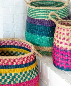 Natural Life Set Of 3 Nesting Baskets Back To Campus 11 Natural Life Set Of 3 Nesting Baskets Back To Campus