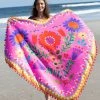Natural Life Shaped Terry Cloth Towel Beach & Outdoors