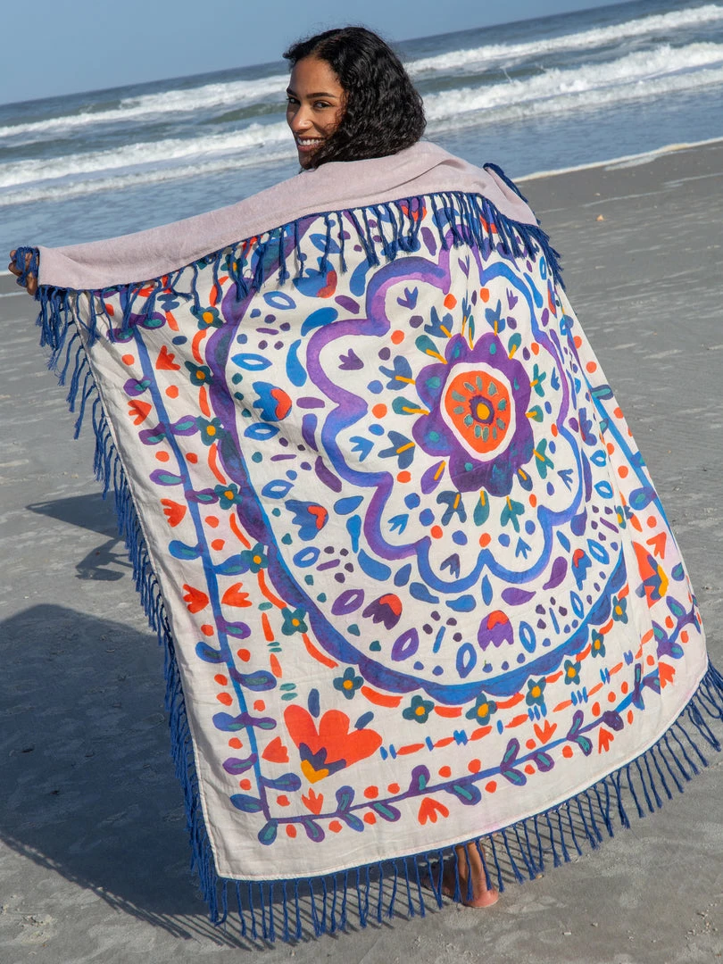 Natural Life XL Shabana Beach Towel Back To Campus 18 Natural Life XL Shabana Beach Towel Back To Campus