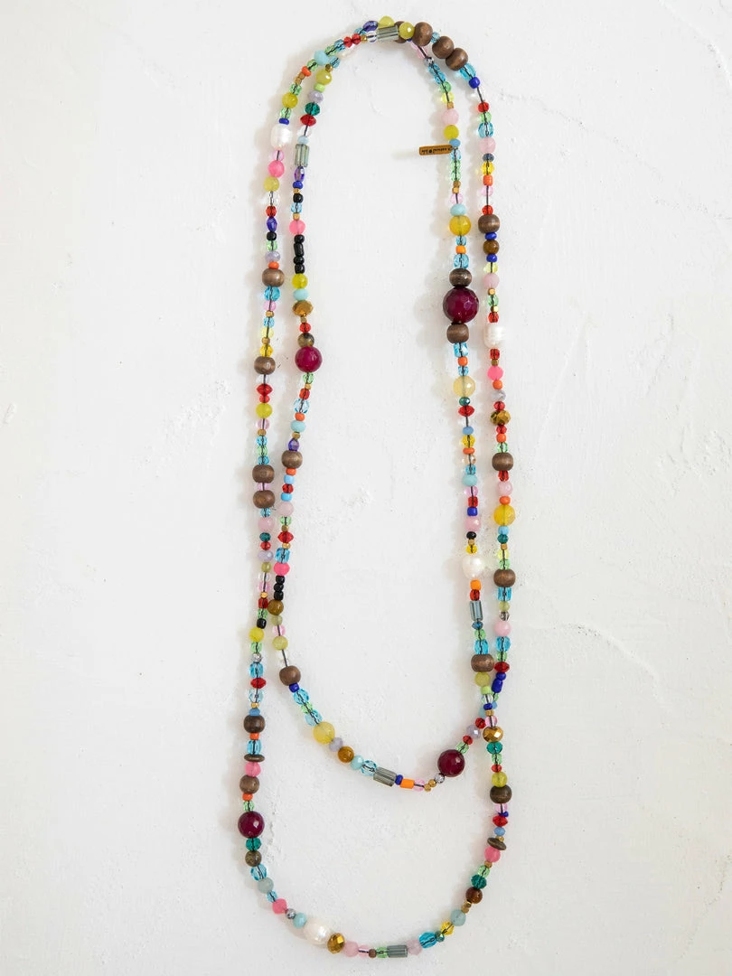 Natural Life ACCESSORIES Boho Beaded Necklace 3 Natural Life ACCESSORIES Boho Beaded Necklace