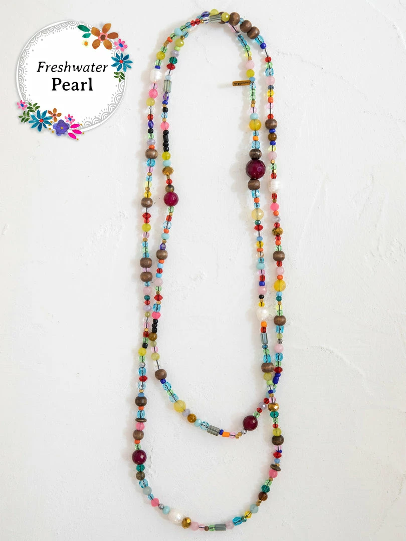 Natural Life ACCESSORIES Boho Beaded Necklace 5 Natural Life ACCESSORIES Boho Beaded Necklace