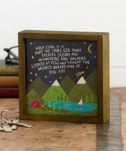 Natural Life Back To Campus Bungalow Box Sign