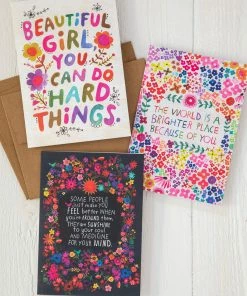 Natural Life Set Of 3 Greeting Cards