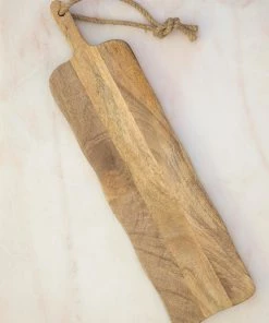 Natural Life Hand Carved Bread Board