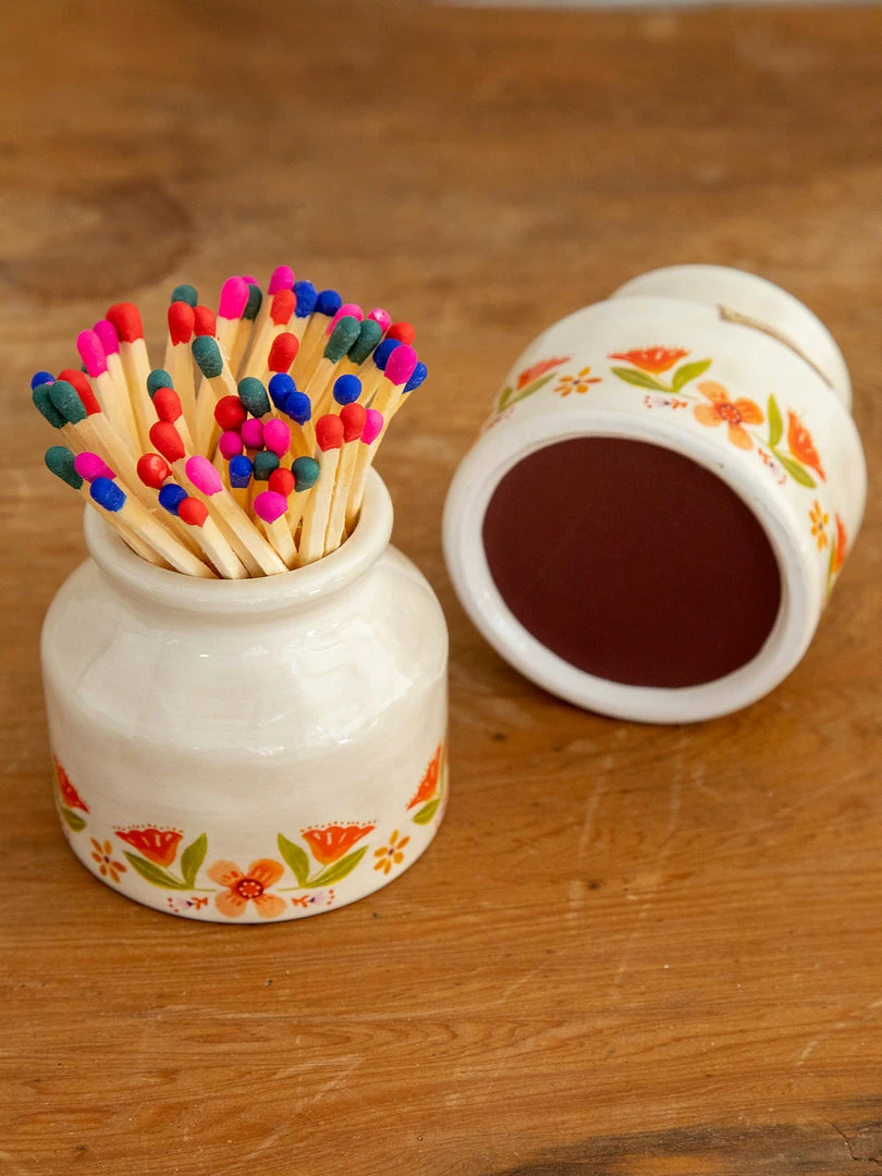 Natural Life HOME & LIVING Matchstick Holder 8 Natural Life HOME & LIVING Matchstick Holder