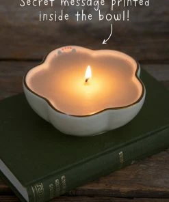 Natural Life Shaped Secret Message Candle