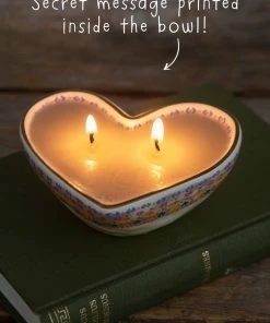 Natural Life Shaped Secret Message Candle