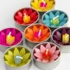 Natural Life Set Of 8 Tea Lights