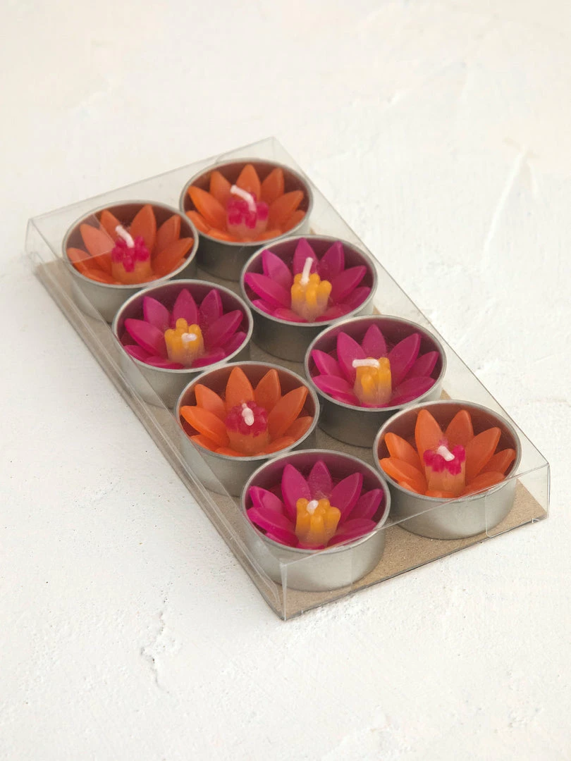 Natural Life Set Of 8 Tea Lights 8 Natural Life Set Of 8 Tea Lights