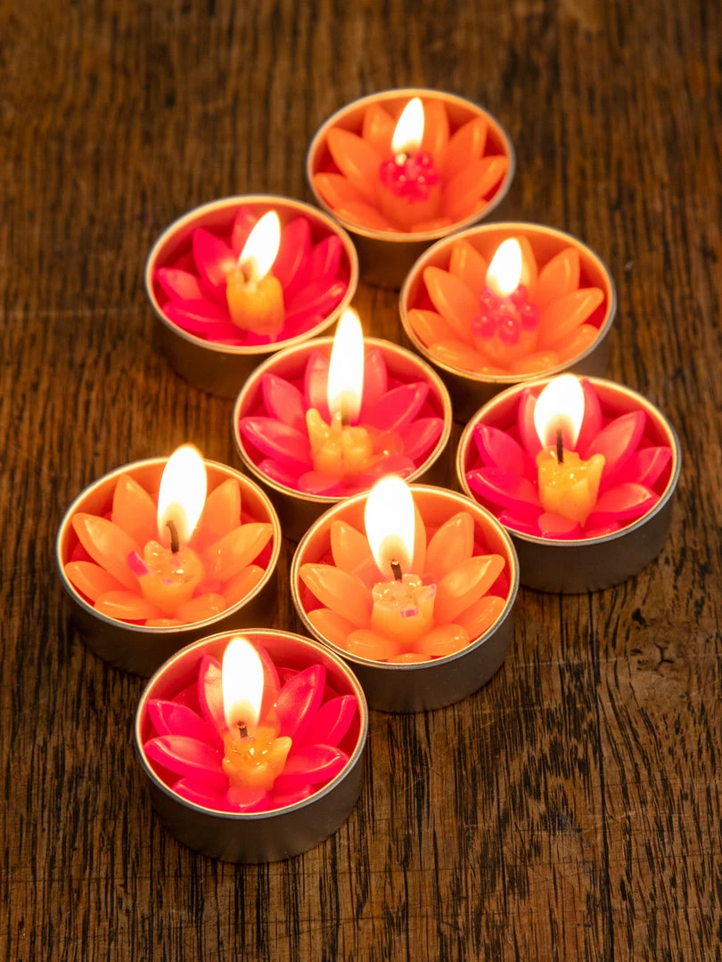 Natural Life Set Of 8 Tea Lights 7 Natural Life Set Of 8 Tea Lights