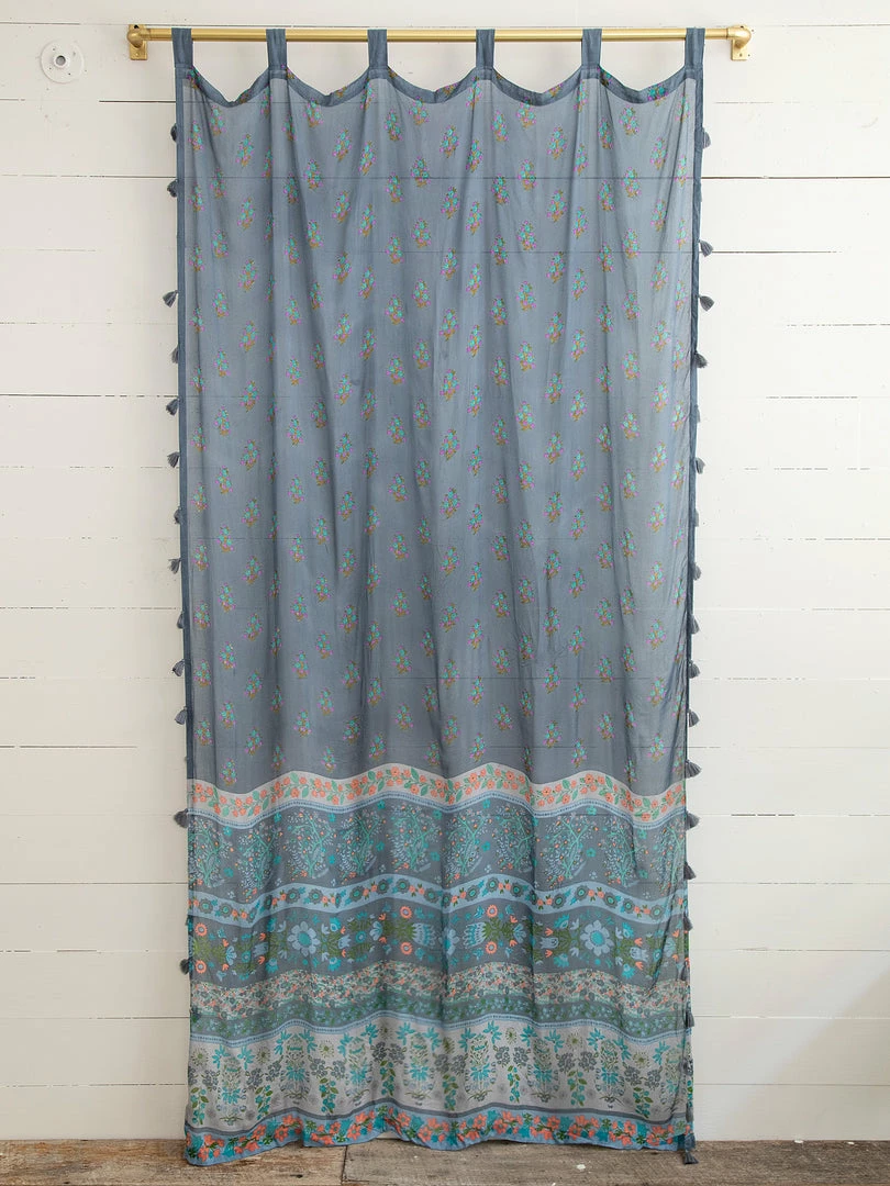 Natural Life Printed Curtain Panel 8 Natural Life Printed Curtain Panel