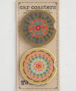 Natural Life Car Coasters