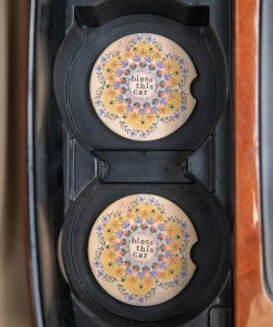 Natural Life Car Coasters