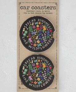 Natural Life Car Coasters