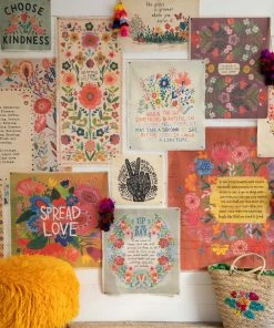 Natural Life Canvas Tapestry Back To Campus