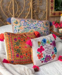 Natural Life Cozy Pillow Back To Campus