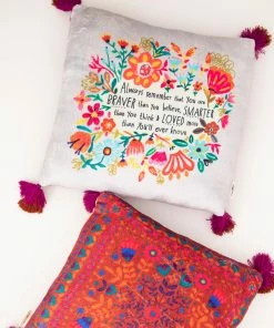 Natural Life Cozy Pillow Back To Campus